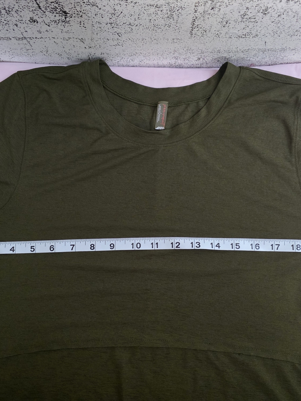 FP Movement by Free People Olive Short Sleeve Crew Tee
